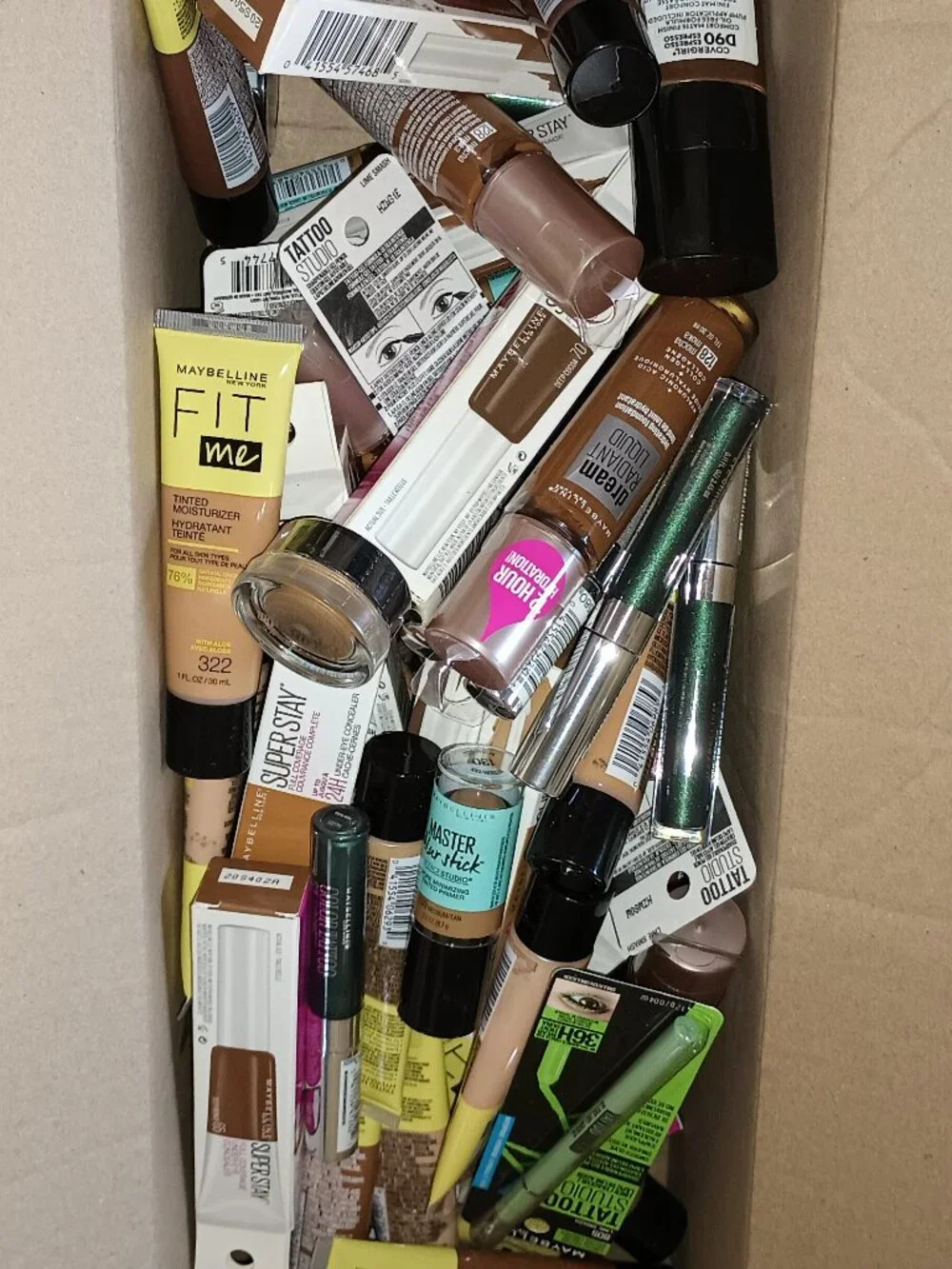 NEW Maybelline Makeup Assortment Mystery box SRP $130.00+